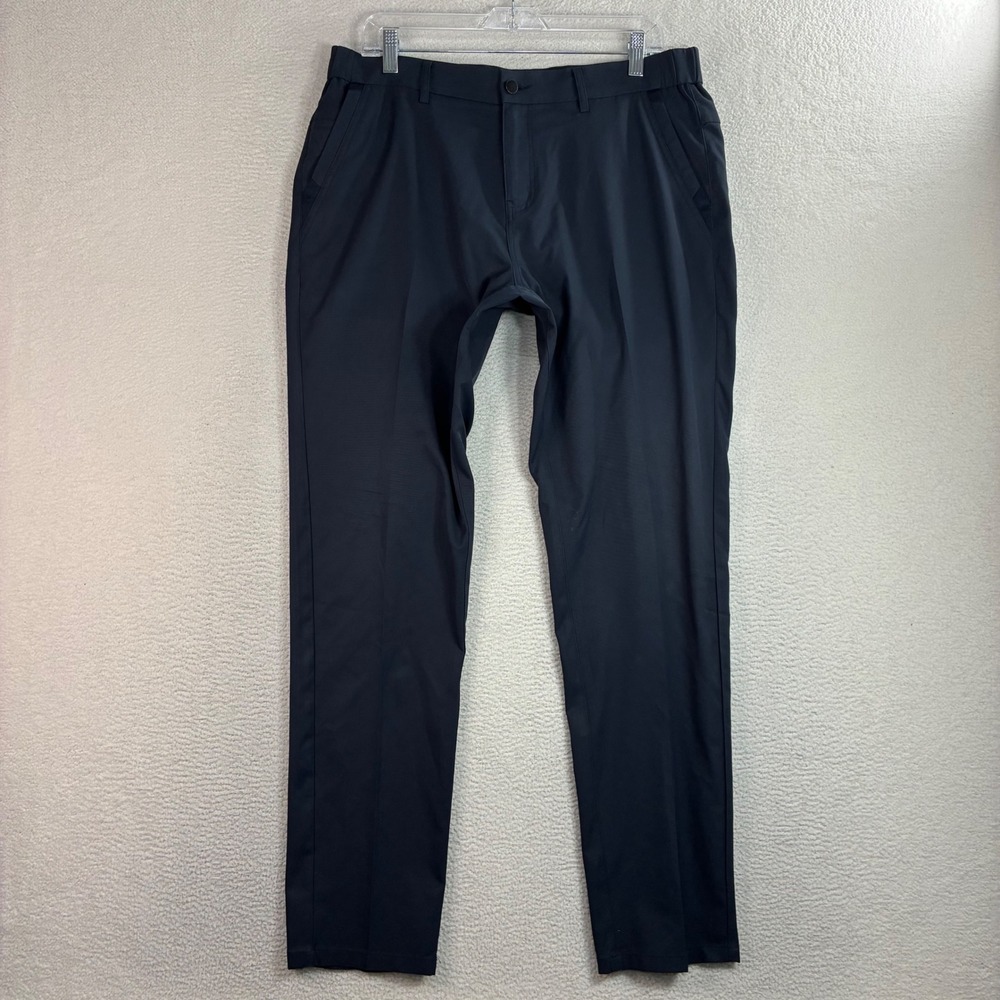 Jack Archer Jetsetter Tech Pants Men 34x31 Blue Chino Golf Stretch Preppy Golf
